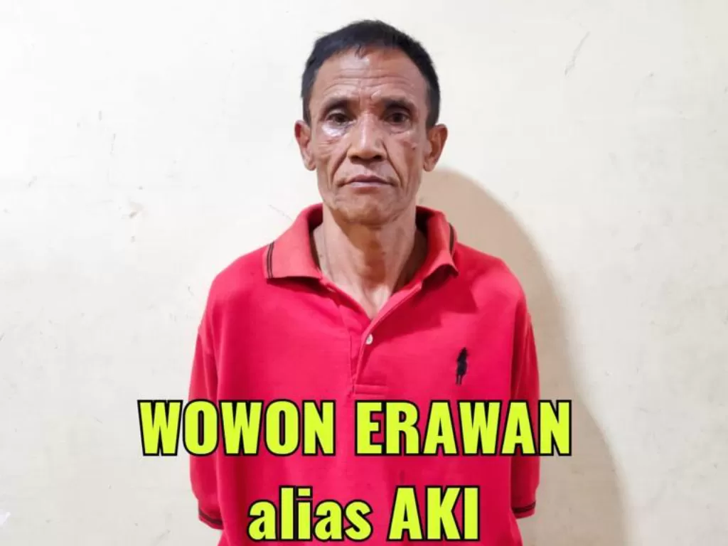 Tersangka pembunuhan berantai dengan modus diracun, Wowon Erawan alias Aki (Dok. Direktorat Reserse Kriminal Umum Polda Metro Jaya)