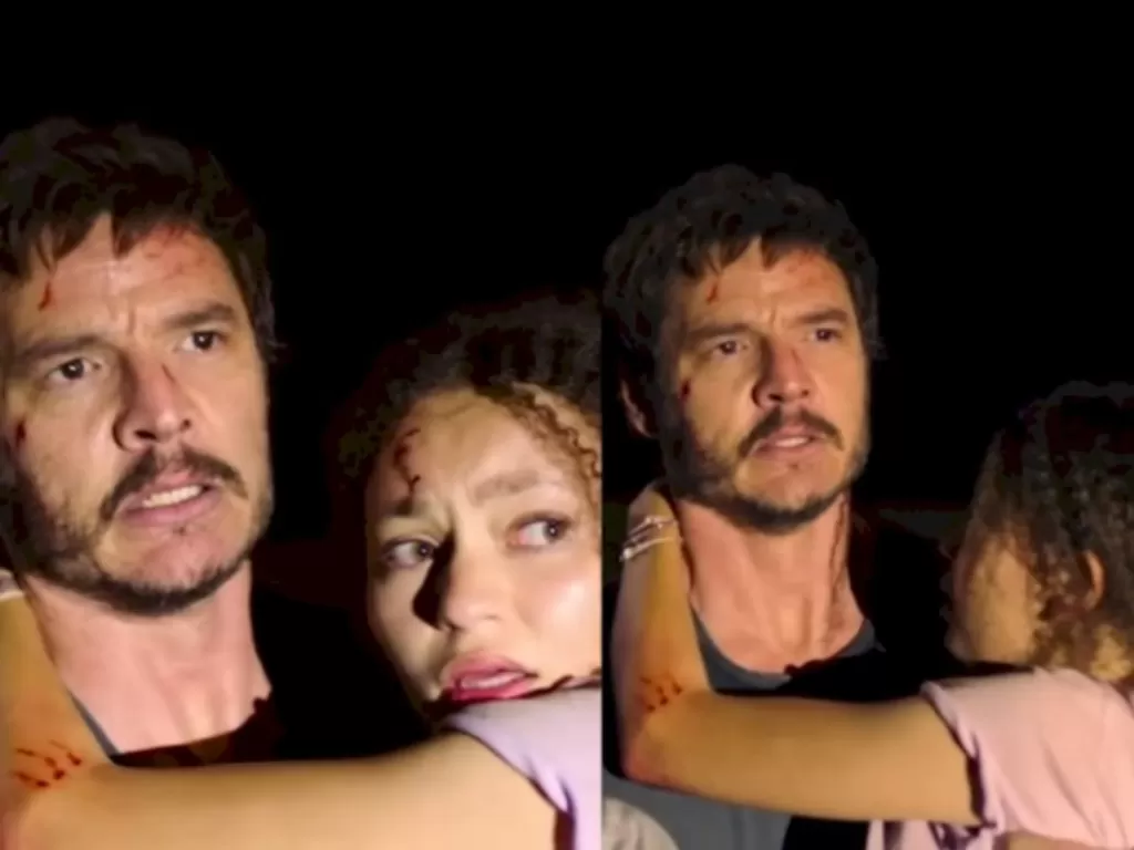 Potongan adegan Joel (Pedro Pascal) dan Sarah (Nico Parker) dalam The Last of Us episode 1 (YouTube/Léo Nunes)