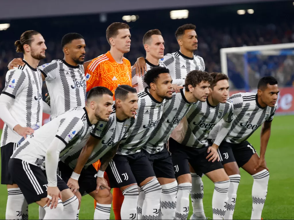 Skuad Juventus (REUTERS/Ciro De Luca)