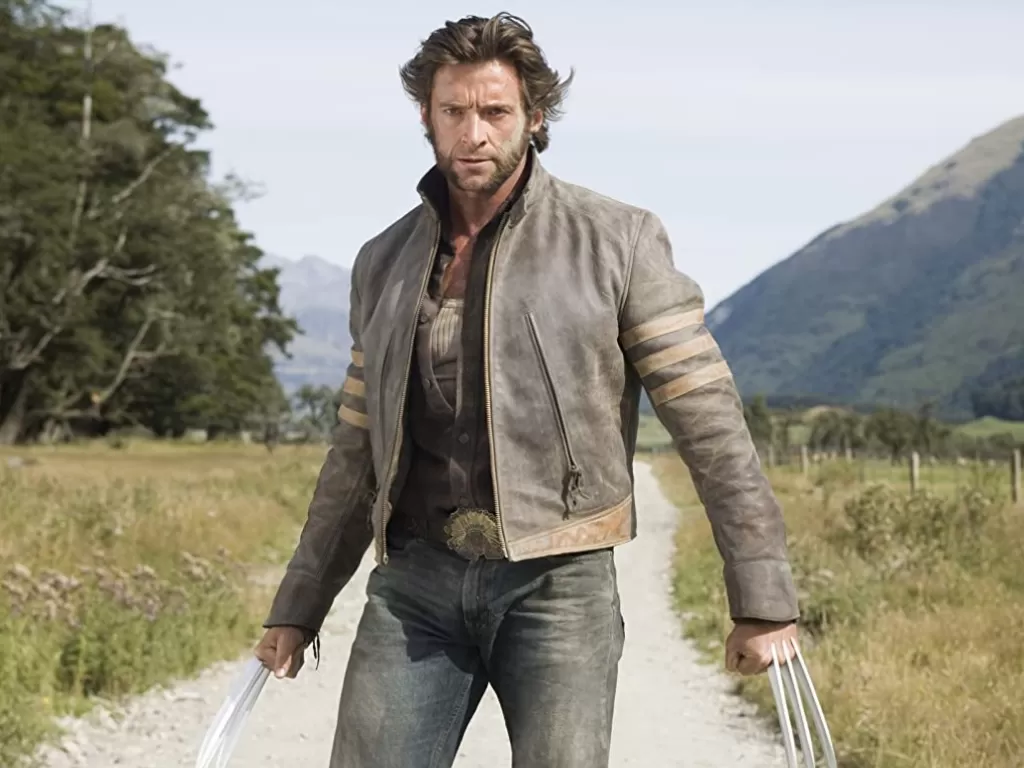 Hugh Jackman sebagai Wolverine dalam X-Men Origins: Wolverine (IMDb)