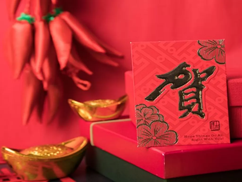 Kado saat perayaan Tahun Baru Imlek. (China Internship Placements)