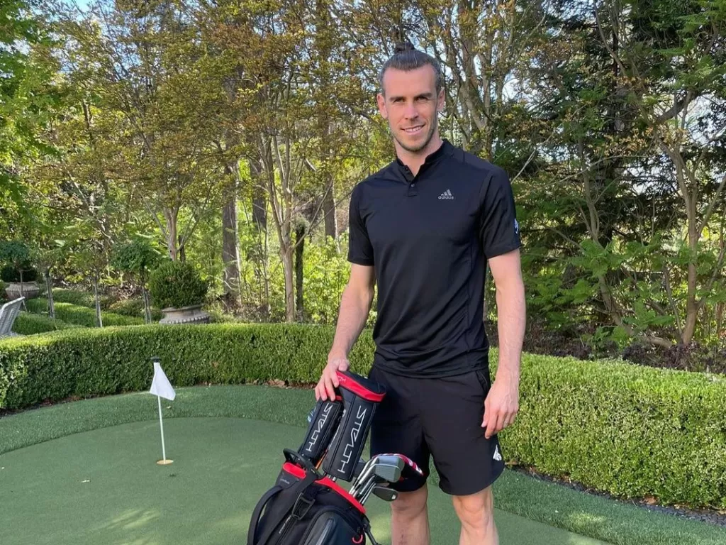 Gareth Bale mengikuti turnamen golf (Instagram/@garethbale11)