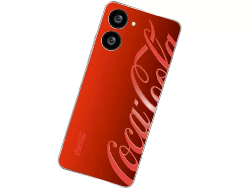 Realme 10 4G kolaborasi dengan Coca Cola, beri desain khusus. (91 Mobiles)