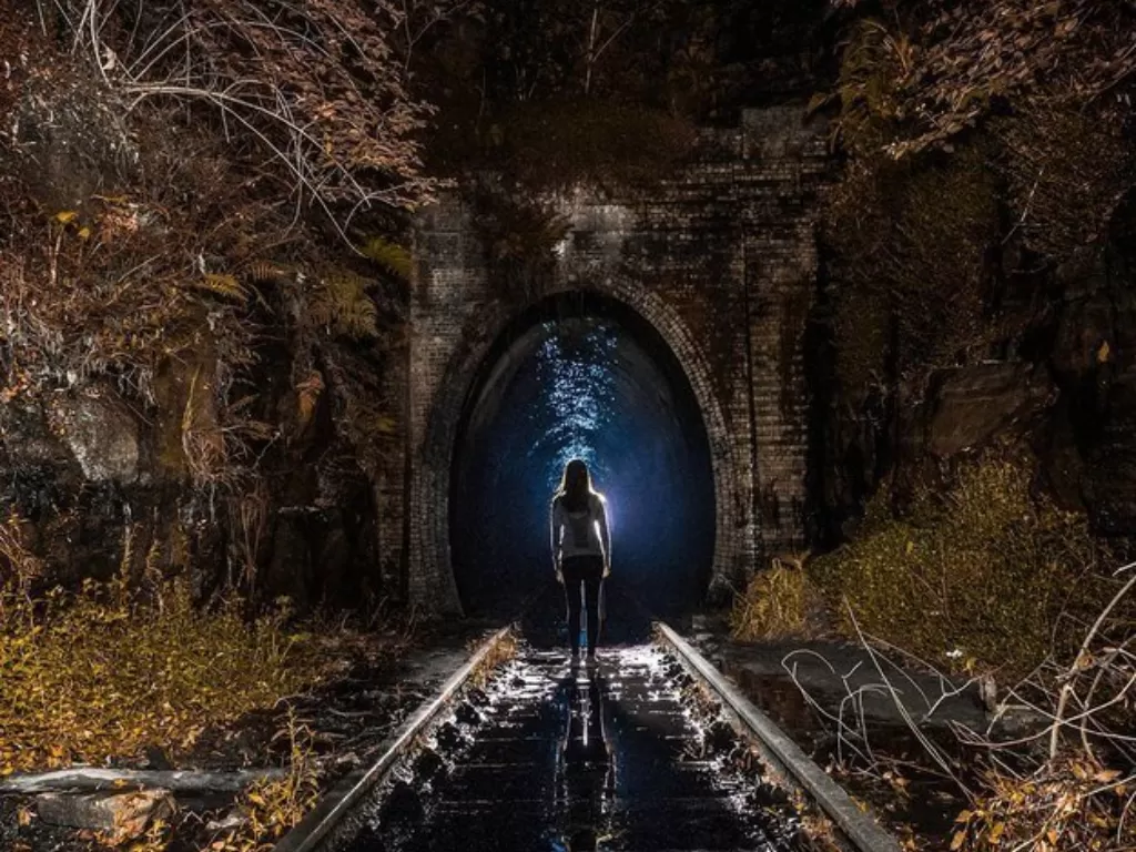 Terowongan Helensburgh di Australia. (Facebook/Earth story)
