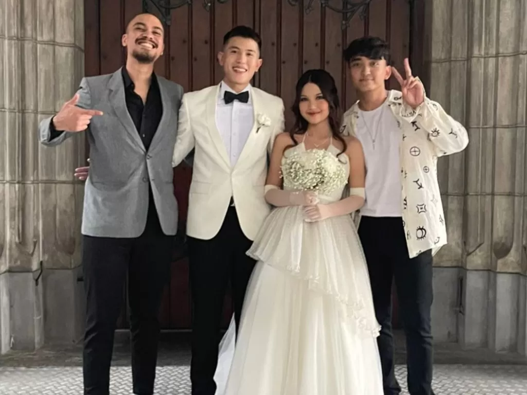Reza Darmawangsa hadir di pernikahan Mirriam Eka & Julian Jacob (Instagram/rezadarmawangsa)