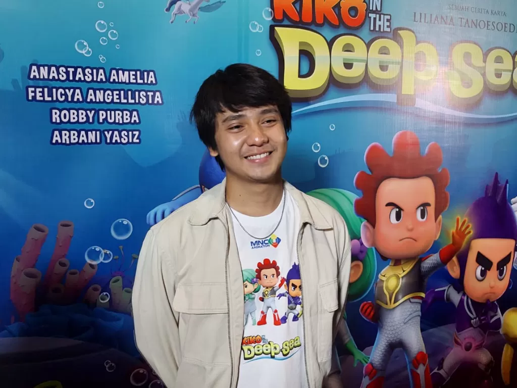 Arbani Yasiz akan jadi pengisi suara di animasi Kiko in the Deep Sea. (Istimewa).