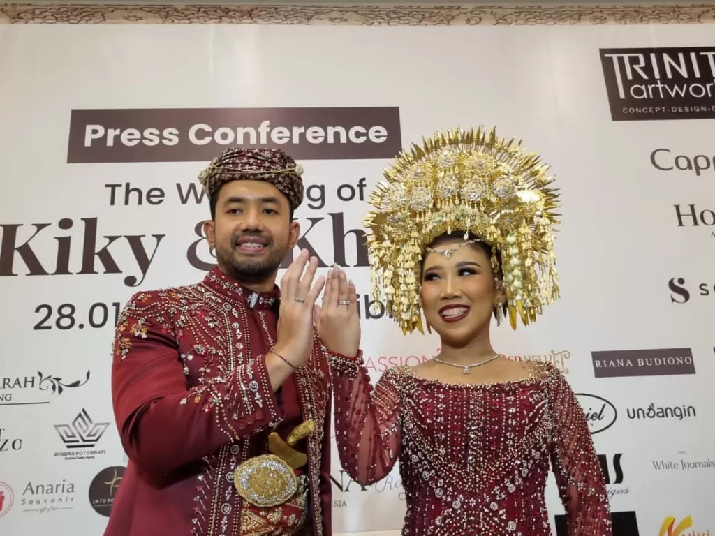Kiky Saputri resmi menikah dengan Muhammad Khairi, pada Sabtu (28/1/2023), di Jakarta. (Indozone/Arvi Resvanty)