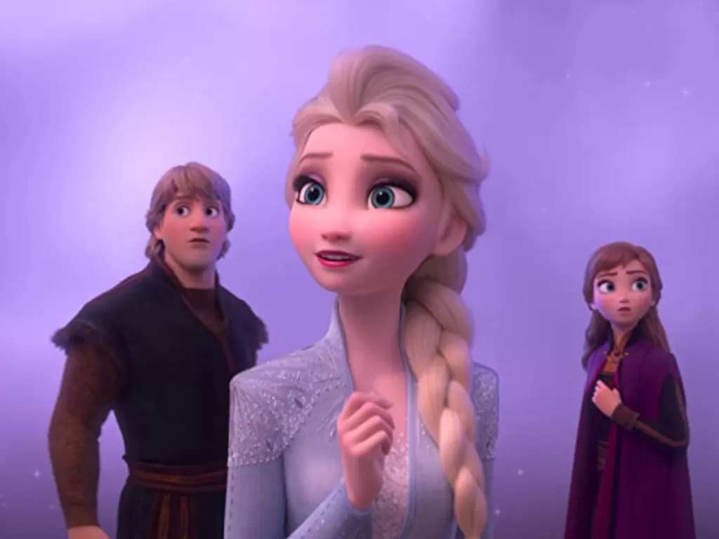 Potongan adegan dalam Frozen II (IMDb)