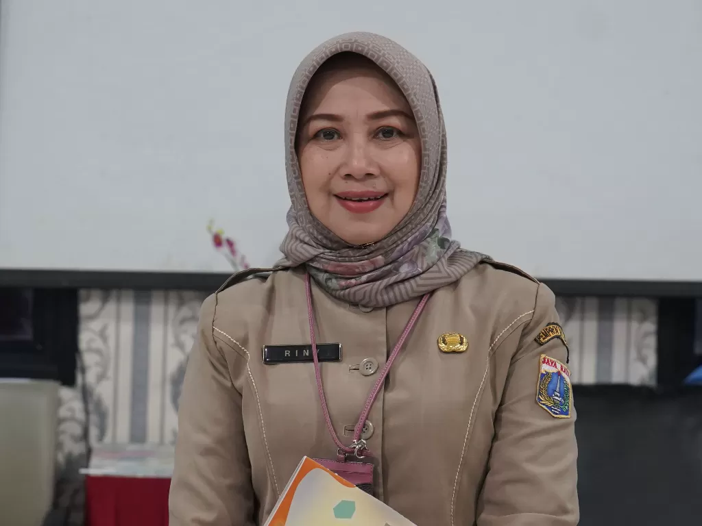 Susy Dwi Harini (Kepala Bidang Pemberdayaan Sosial Dinsos DKI Jakarta). (INDOZONE/Rovy)