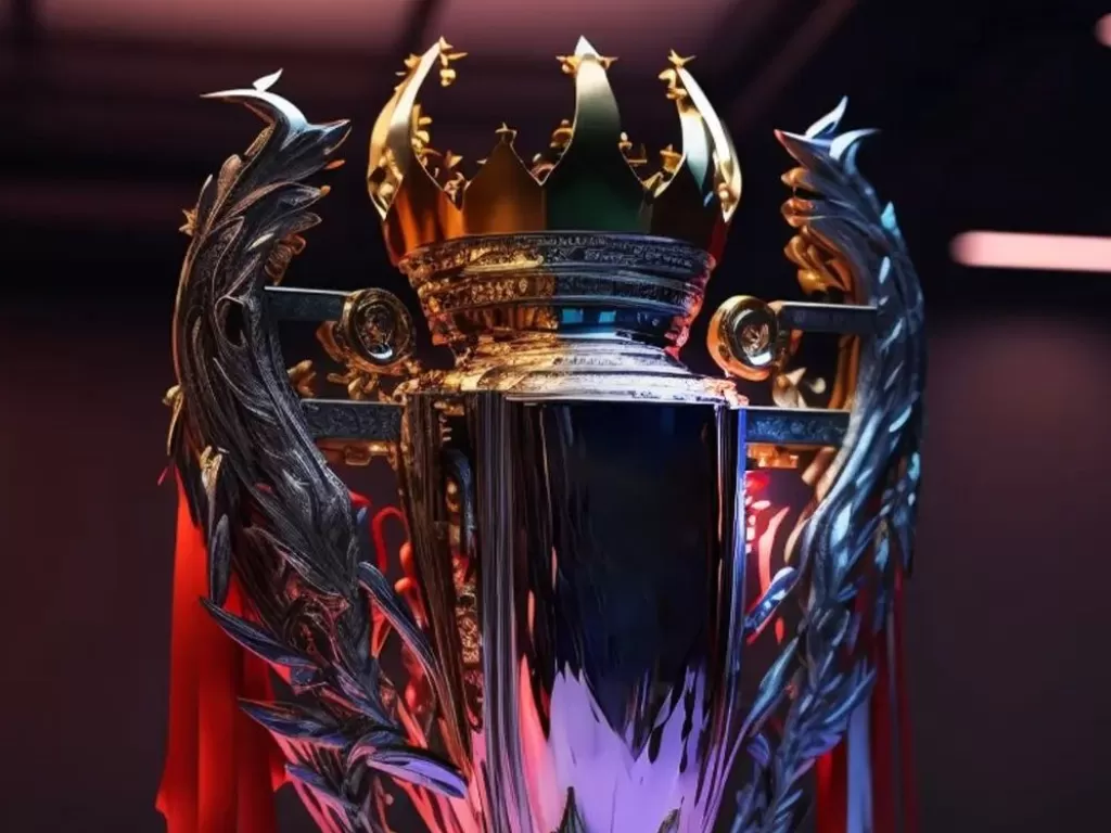 Desain trofi Liga Inggris di masa depan (Instagram/@cosminbecheanu_artist)