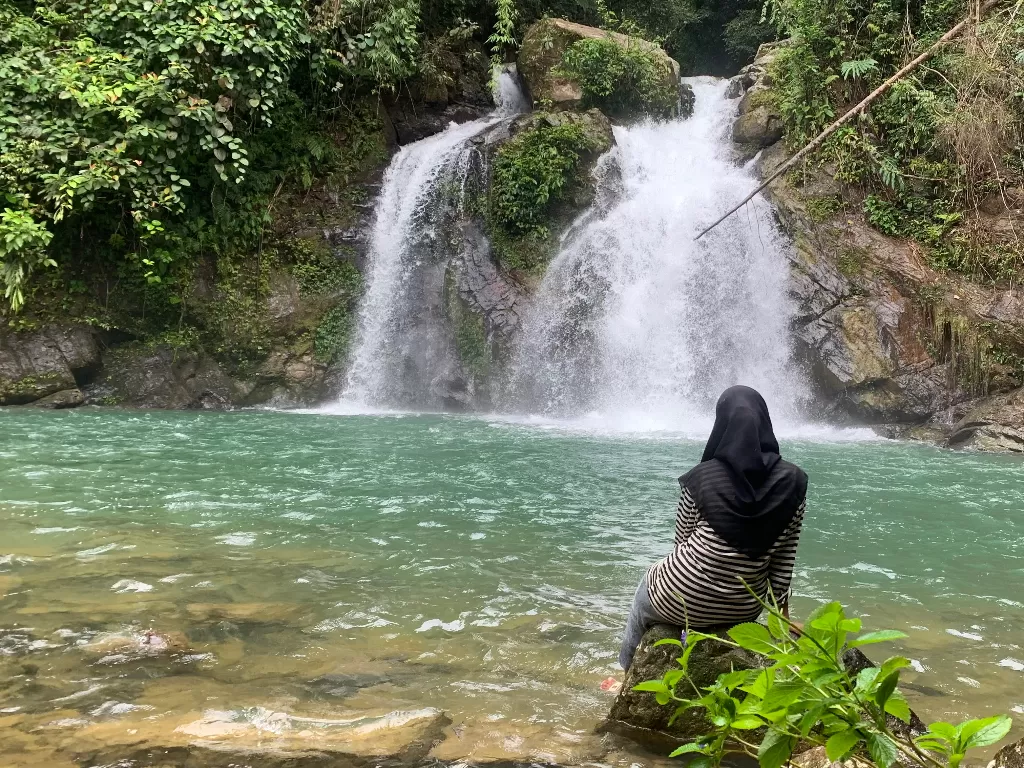 Air terjun tersembunyi di Aceh (Z Creators/Fani Fadhillah)