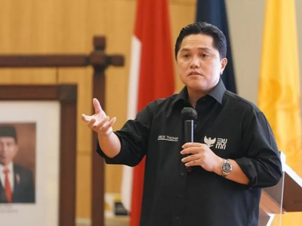 Erick Thohir mencalonkan diri sebagai Ketua Umum PSSI (Instagram/@erickthohir)