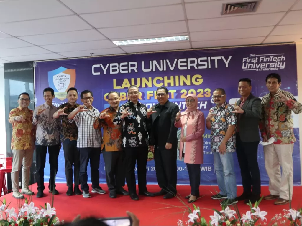 Acara Cyber University yang berada di bawah naungan Yayasan Siber Indonesia Pratama (Ist)