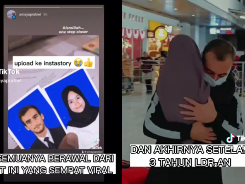 Cewek Indonesia pacaran dengan pria Turki usai iseng edit foto dari Google (TikTok/amayapratiwi)