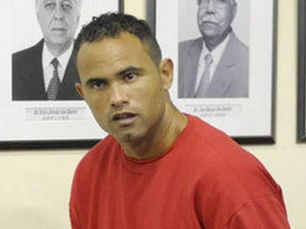 Bruno Fernandes de Souza adalah pesepak bola yang membunuh pacarnya sendiri (THE SUN)
