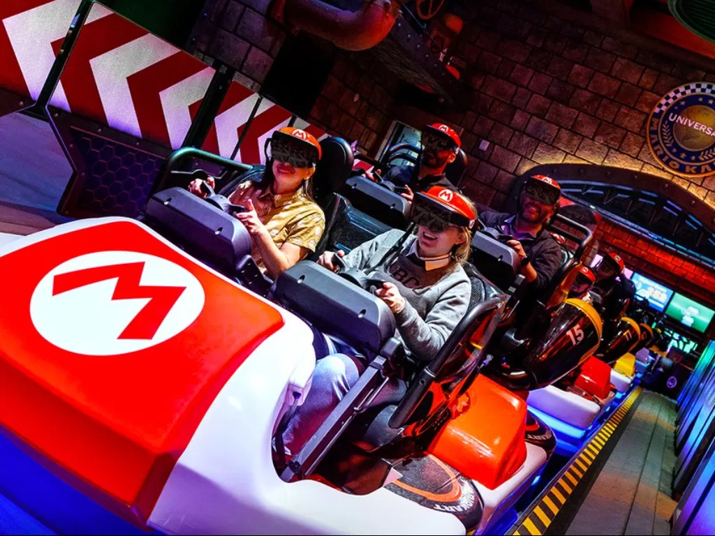 Mario Kart di Universal Studios Hollywood (Hypebeast)