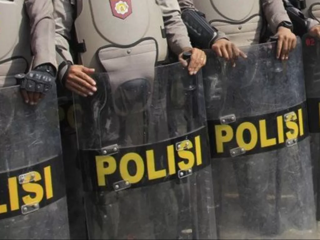 Polisi bunuh sopir taksi online di Depok. Ilustrasi polisi. (ANTARA/FOTO Kornelis Kaha)