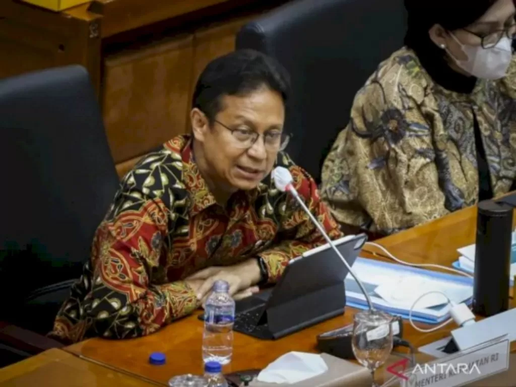 Menteri Kesehatan Budi Gunadi Sadikin. (ANTARA FOTO/Rivan Awal Lingga)