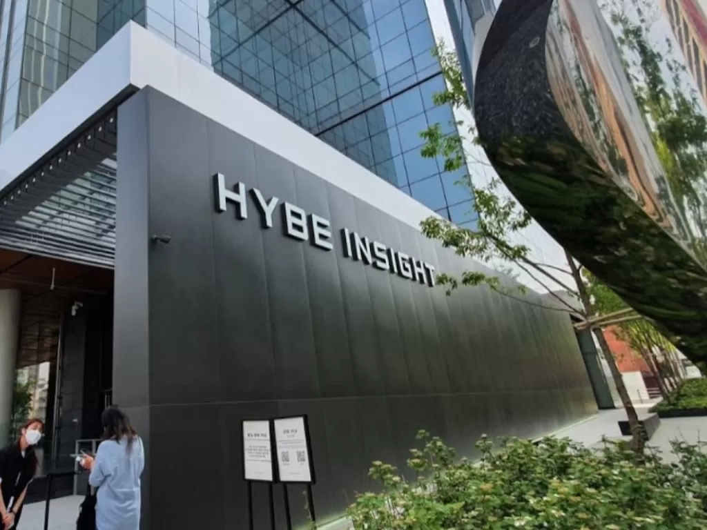 Kantor pusat HYBE di Seoul, Korea (Google Maps)