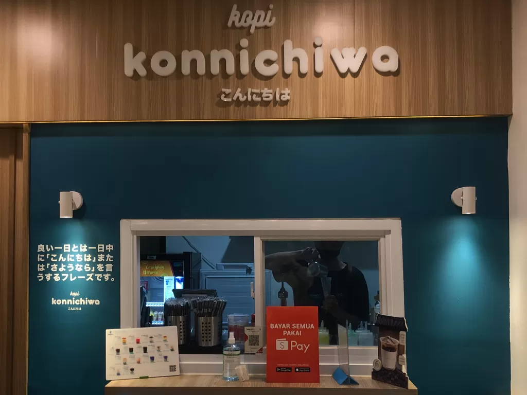 Gerai kopi ala Jepang (Z Creators/Dewi Rahmawati)