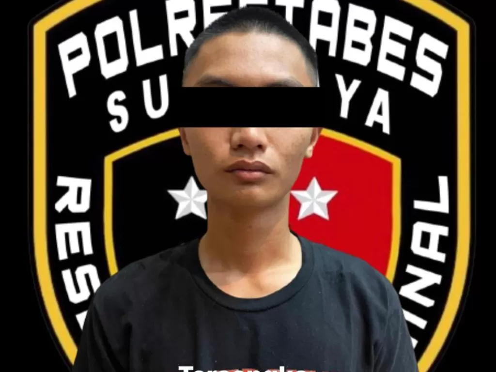 Pelaku penganiayaan taruna Politeknik Pelayaran Surabaya. (Z Creators/Wardana)