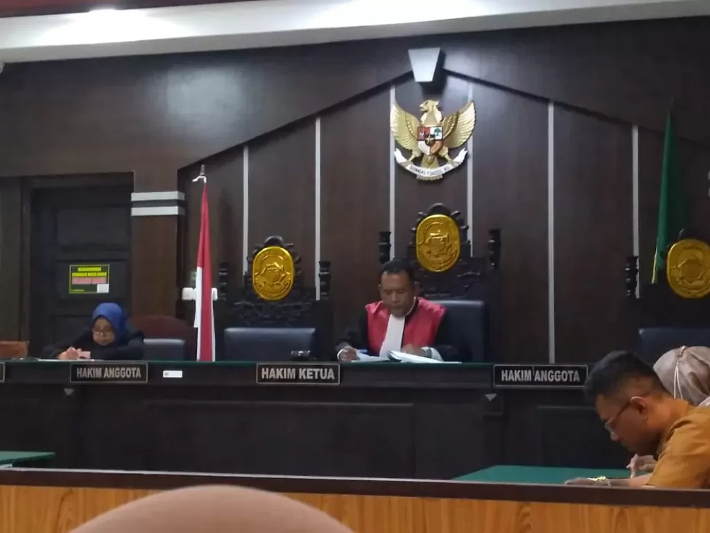 Pengadilan Negeri (PN) Kabupaten Jember tolak pra peradilan Fahim Mawardi. (Z Creators/Haryo Pamungkas)