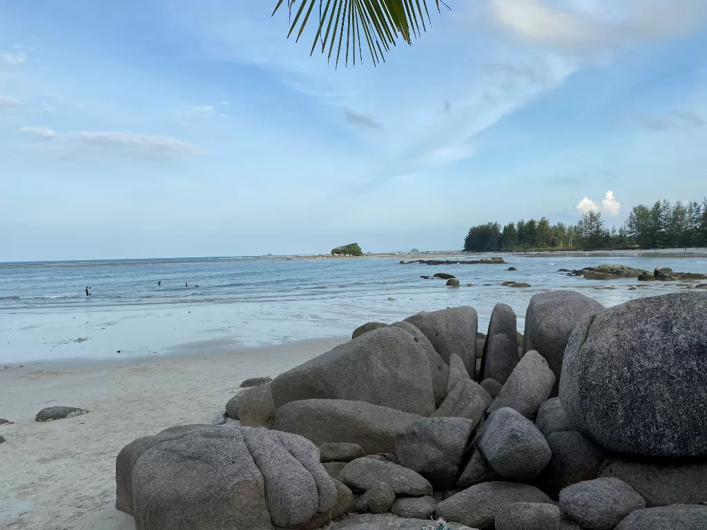 Pantai Trikora Bintan. (Z Creators/Rizki Kurniawan)