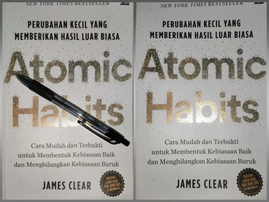Review Buku Atomic Habits. (Z Creators/Rhy Sulistyaningsih)