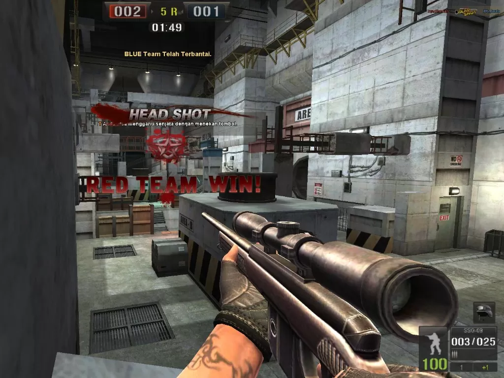Gameplay Point Blank. (Point Blank Indonesia)