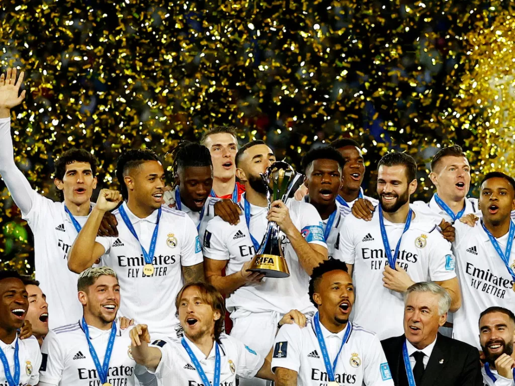 Real Madrid juara Piala Dunia Klub 2022 (REUTERS/Susana Vera)