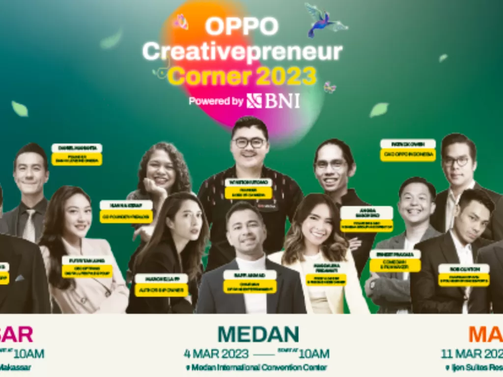 OPPO Creativepreneur Corner 2023 (Dok. OPPO)