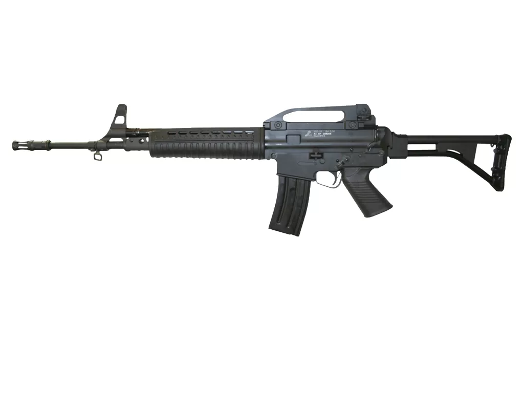 Senjata Pindad S22 yang digunakan Kelompok Kriminal Bersenjata (KKB). (Wikipedia)
