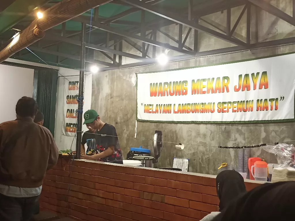 Warung Mekar Jaya Malang. (Zcreators/Muhammad Olifiansyah)