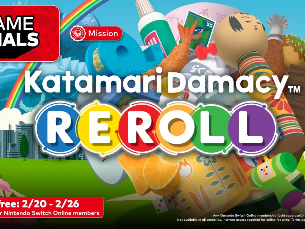 Katamary Damacy Reroll (Twitter/NintendoAmerica)