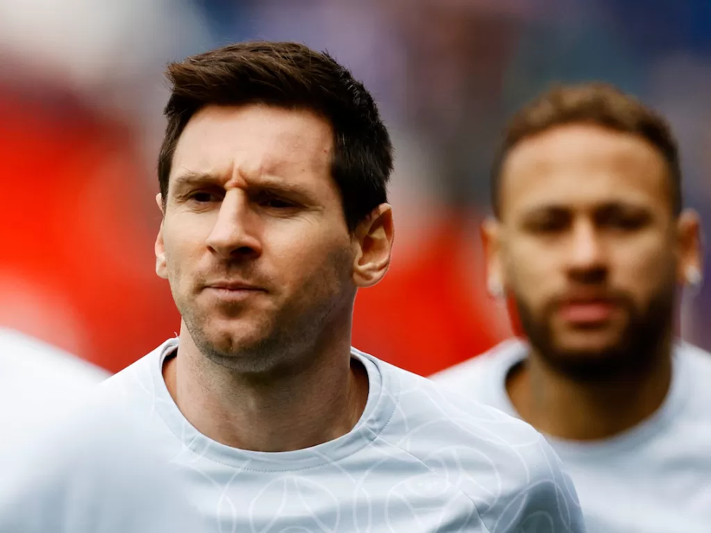 Lionel Messi dirumorkan akan meninggalkan PSG (REUTERS/Sarah Meyssonnier)