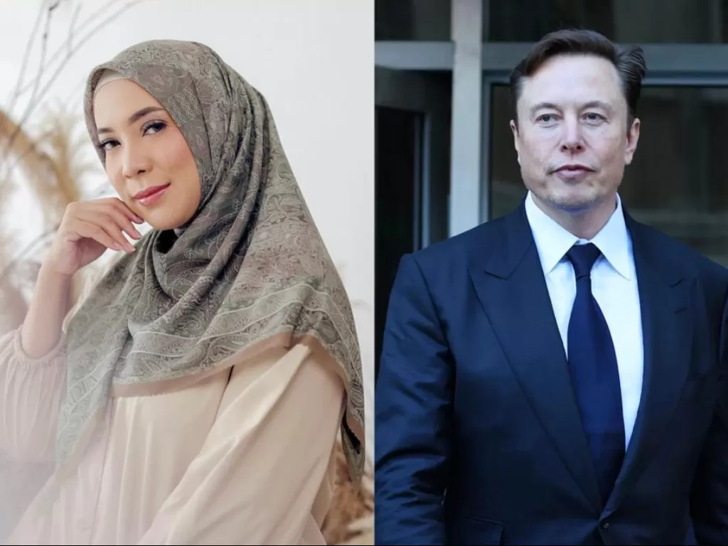 Presenter Fitri Tropica dipuji pengusaha Elon Musk. (Instagram/fitrop dan Instagram/elonmusk)