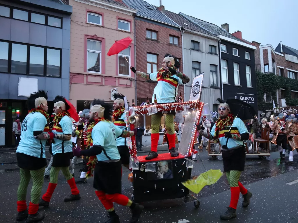 Karnaval Aalst di Belgia. (Z Creators/Alan Munandar)