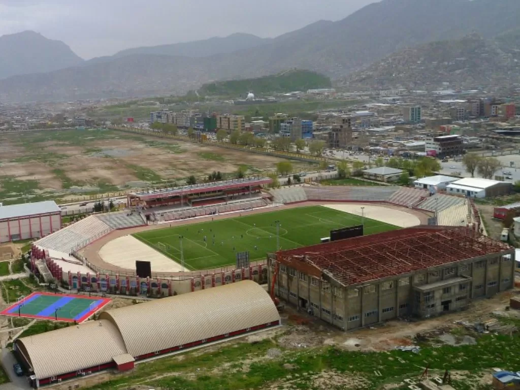 Ghazi Stadium di Afghanistan pernah digunakan untuk melakukan eksekusi mati para tahanan (Wikimedia Common)