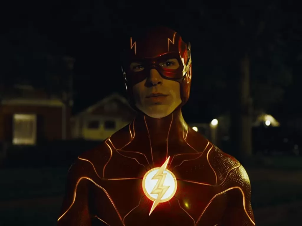 Pemeran The Flash, Ezra Miller. (Warner Bros.)