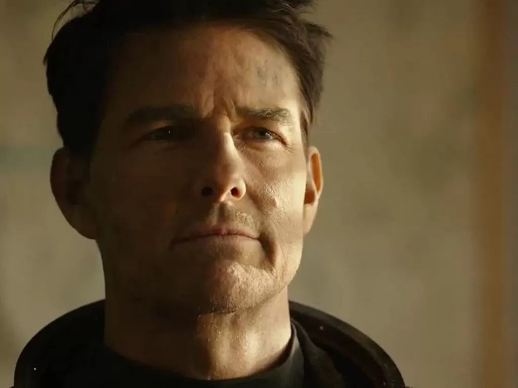 Aktor Tom Cruise di film Top Gun: Maverick. (Paramount Pictures)