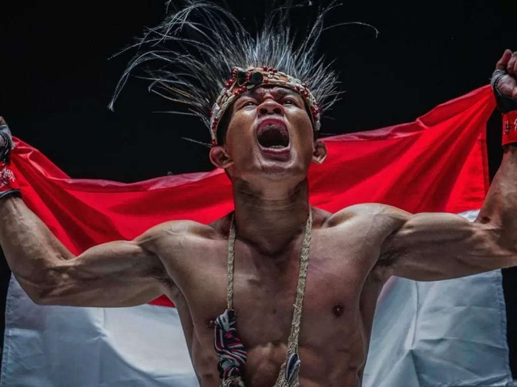 Atlet MMA Indonesia, Adrian Mattheis. (Instagram/@adrian_mattheis)