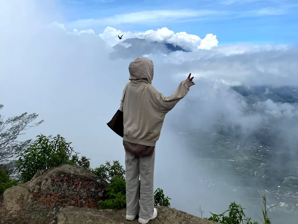 Pemandangan di Gunung Telemoyo (Z Creators/neni virginia)