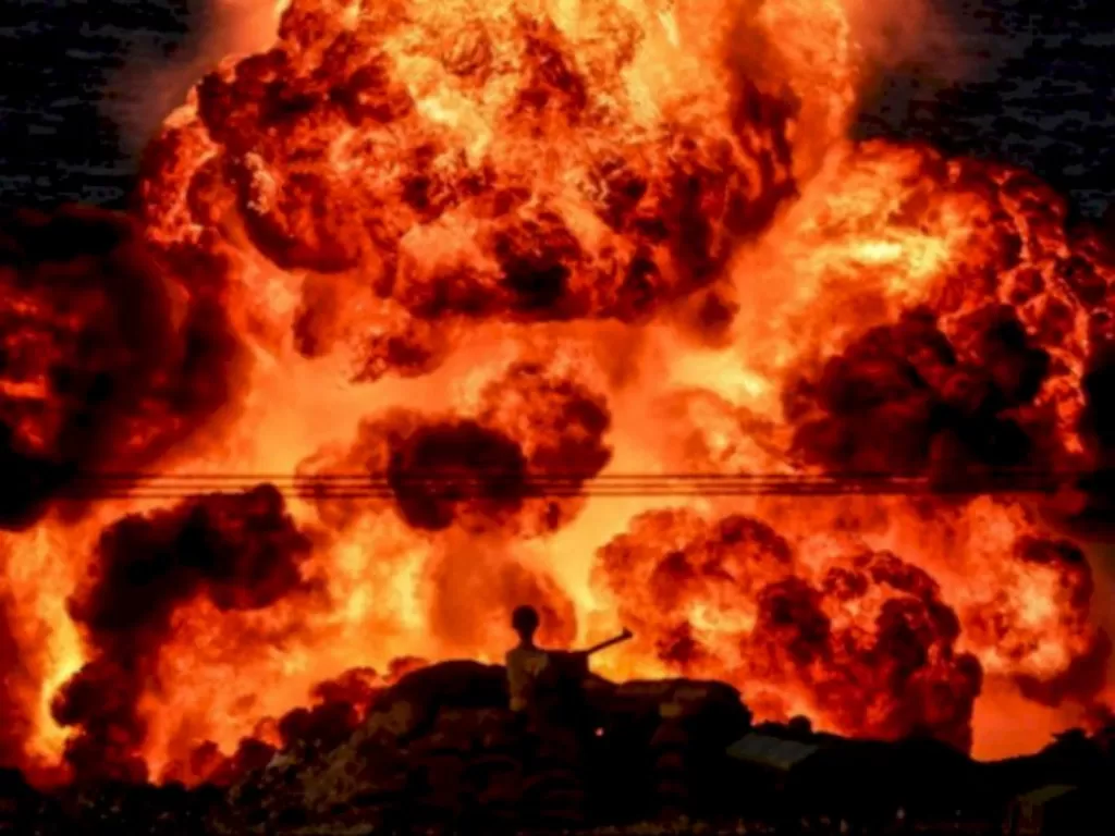 Ilustrasi ledakan (REUTERS/HO)