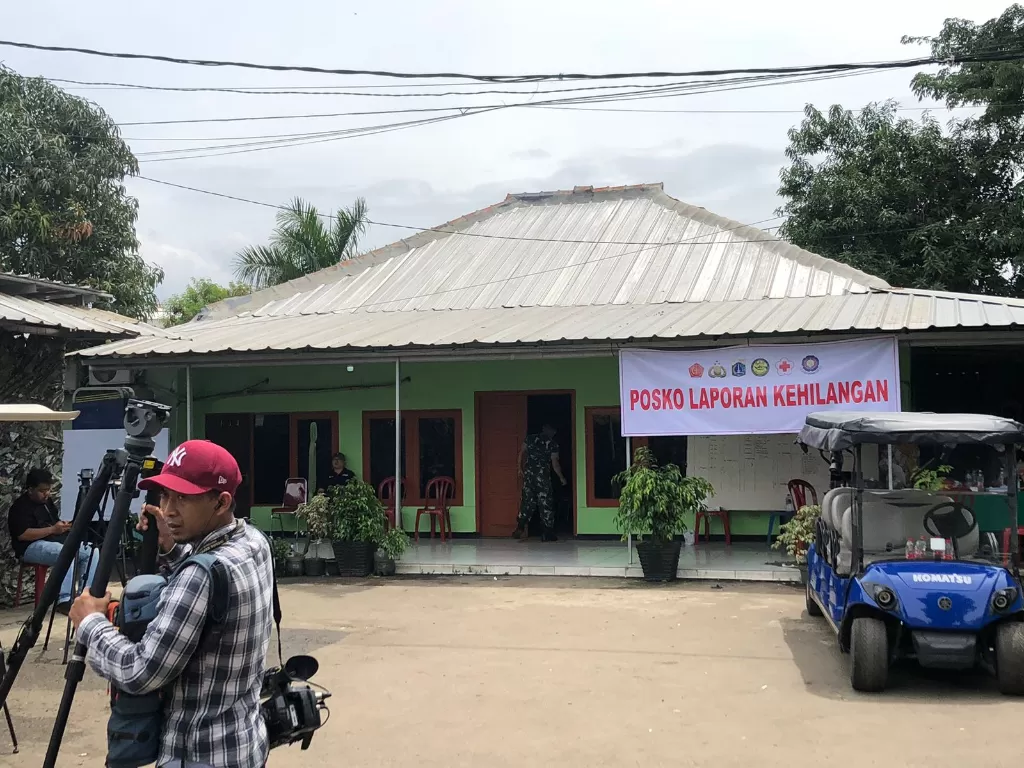 Posko laporan orang hilang di Kantor Koramil Koja, Jakarta Utara (INDOZONE/Samsudhuha Wildansyah)