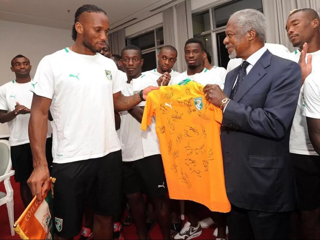 Didier Drogba dianggap sebagai pahlawan Pantai Gading (Instagram/@didierdrogba)