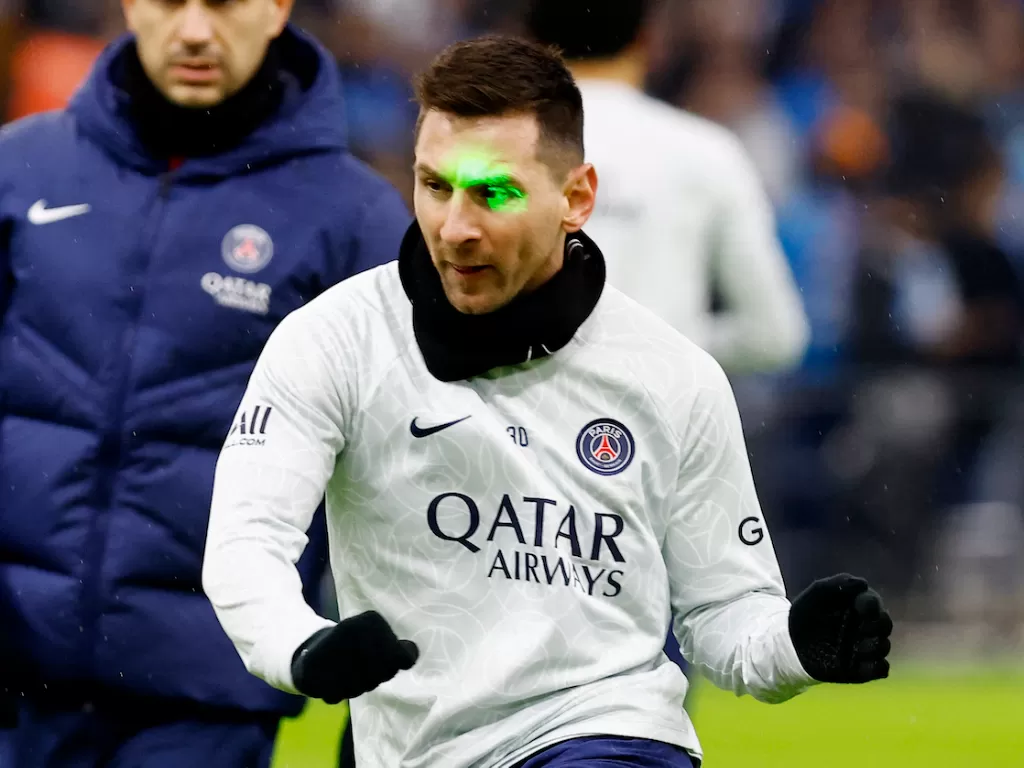 Lionel Messi mendapat teror dari orang tak dikenal (REUTERS/Eric Gaillard)