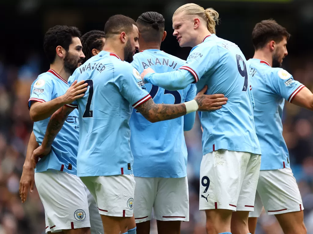 Manchester City. (REUTERS/Carl Recine)