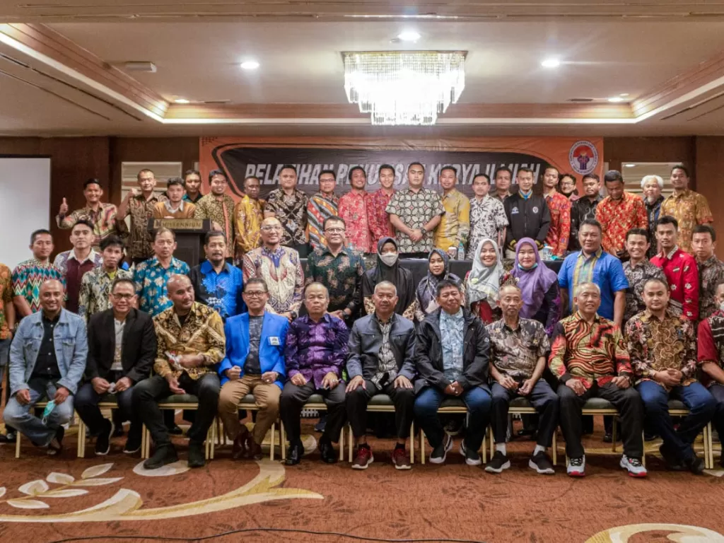 Kementerian Pemuda dan Olahraga (Kemenpora) menggelar Pelatihan Penulisan Karya Ilmiah bagi Guru Pendidikan Jasmani Olahraga dan Kesehatan (PJOK) pada 2 - 4 Maret 2023 di Hotel Milenium, Jakarta. (Dok. Kemenpora)