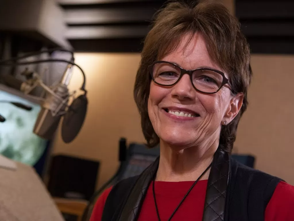 Susan Bennett, pengisi suara Siri pertama. (YouTube/KR Productions)