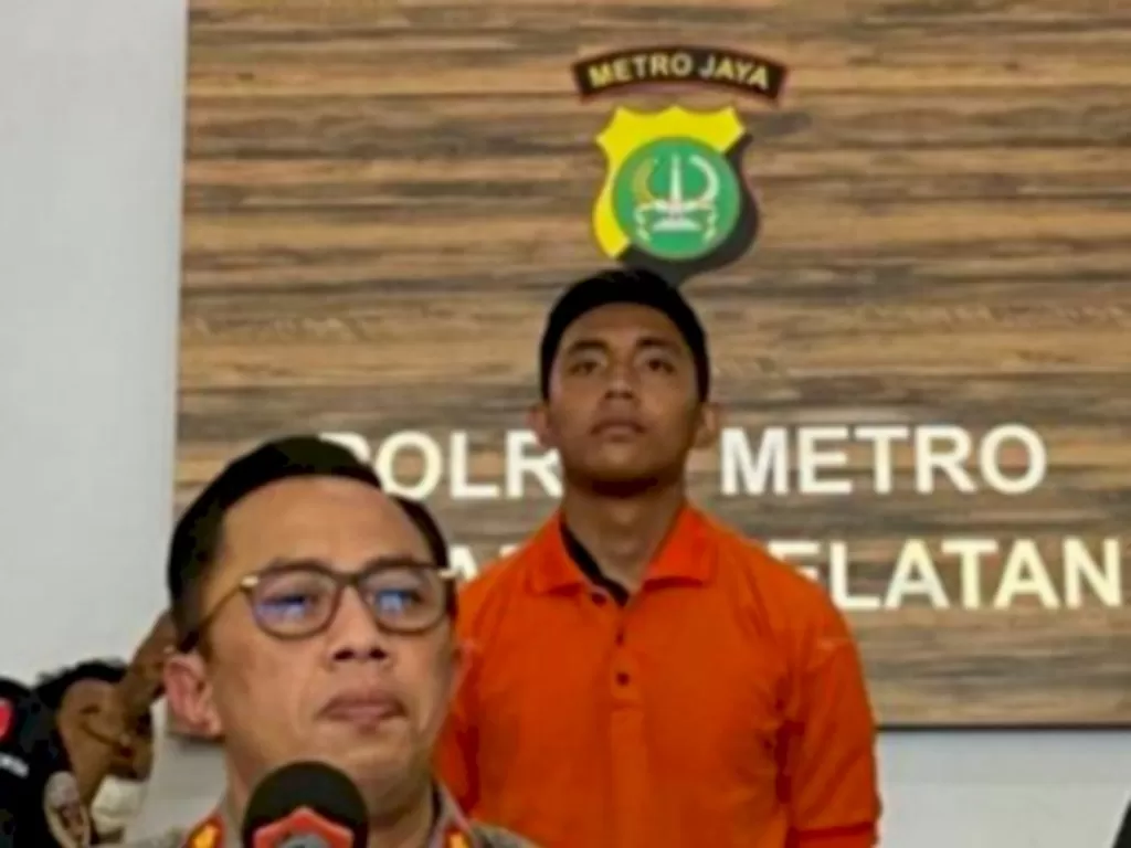 Tersangka Mario Dandy yang menganiaya David (17) di kawasan Ulujami, Pesanggrahan, Jakarta. (ANTARA/Luthfia Miranda Putri) 